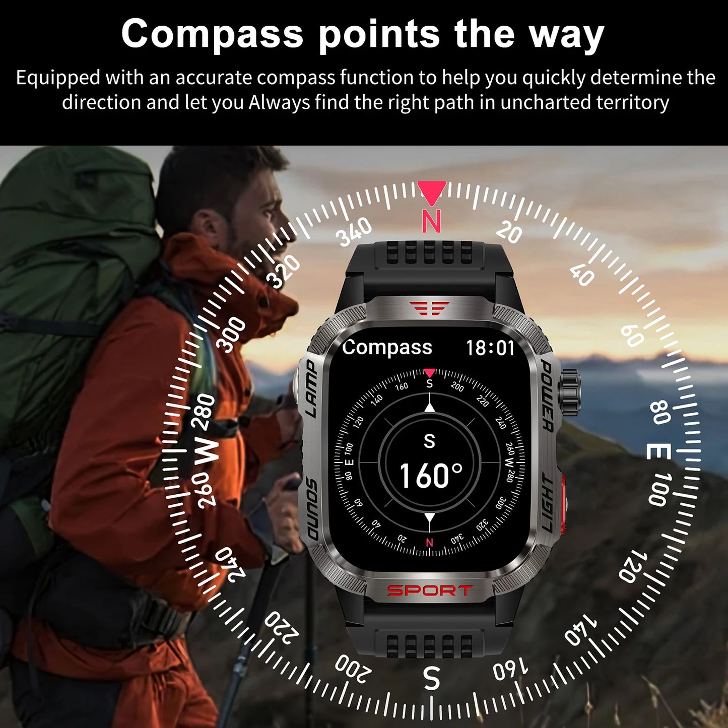 Men’s Waterproof Smartwatch