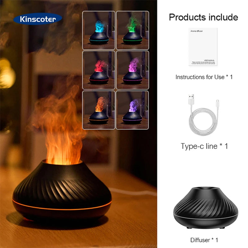 Lanwang Flame Aroma Diffuser
