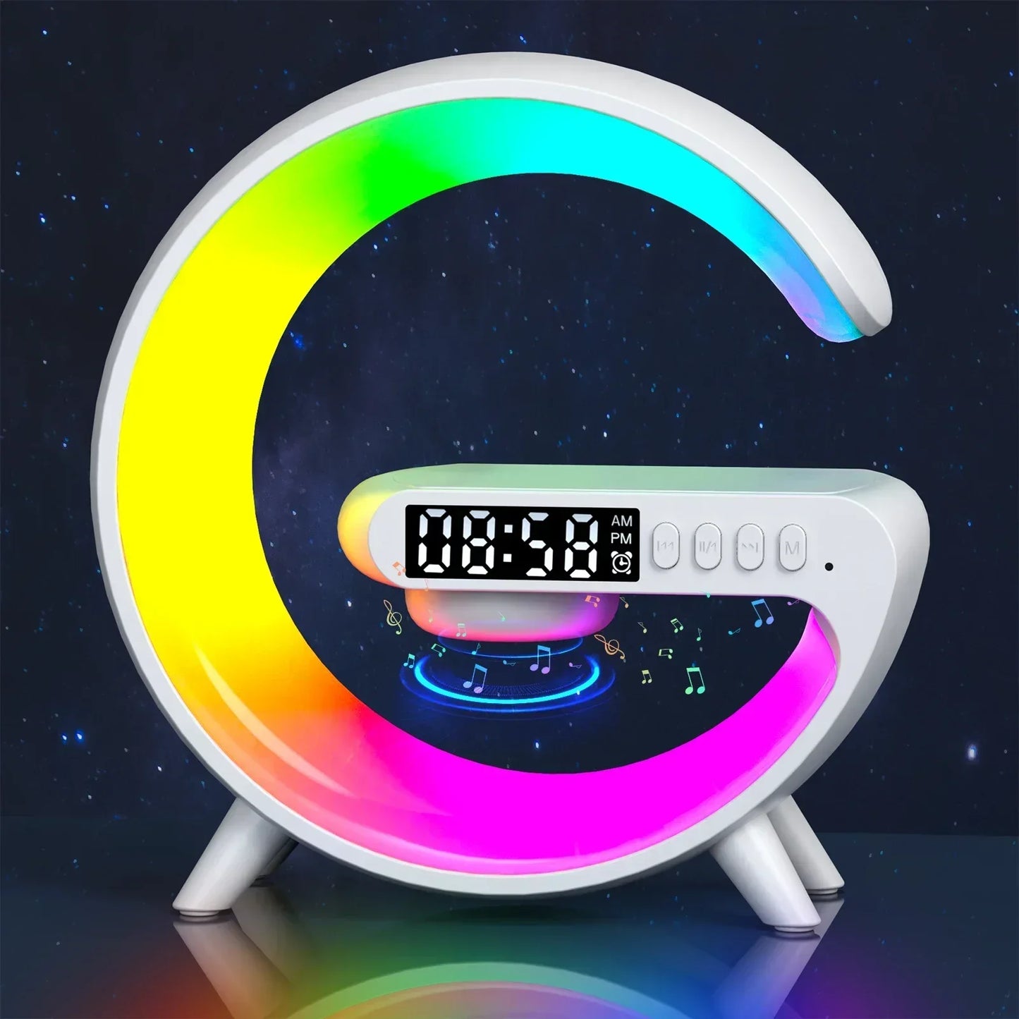 "G" 3-in-1 RGB Wireless Charger