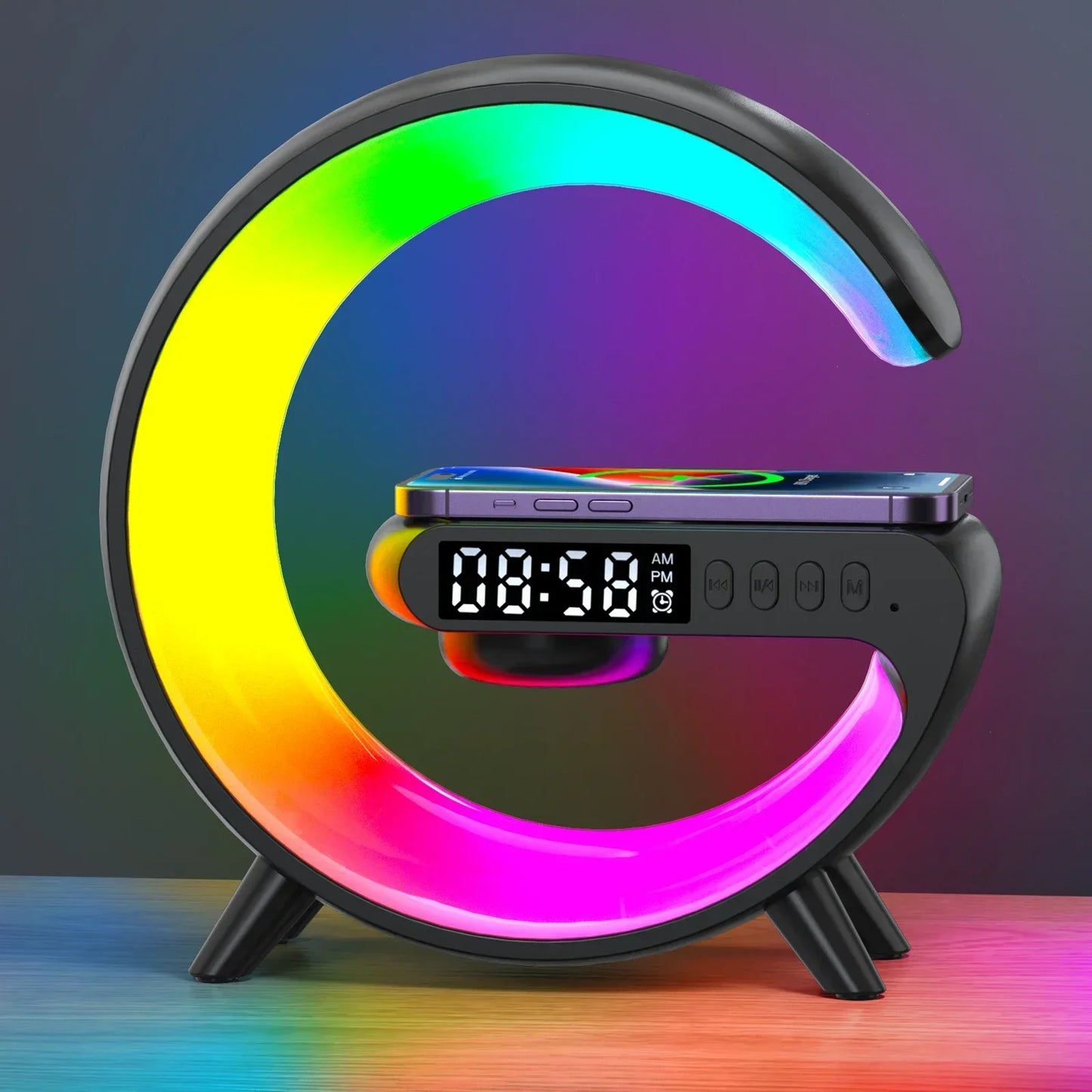"G" 3-in-1 RGB Wireless Charger