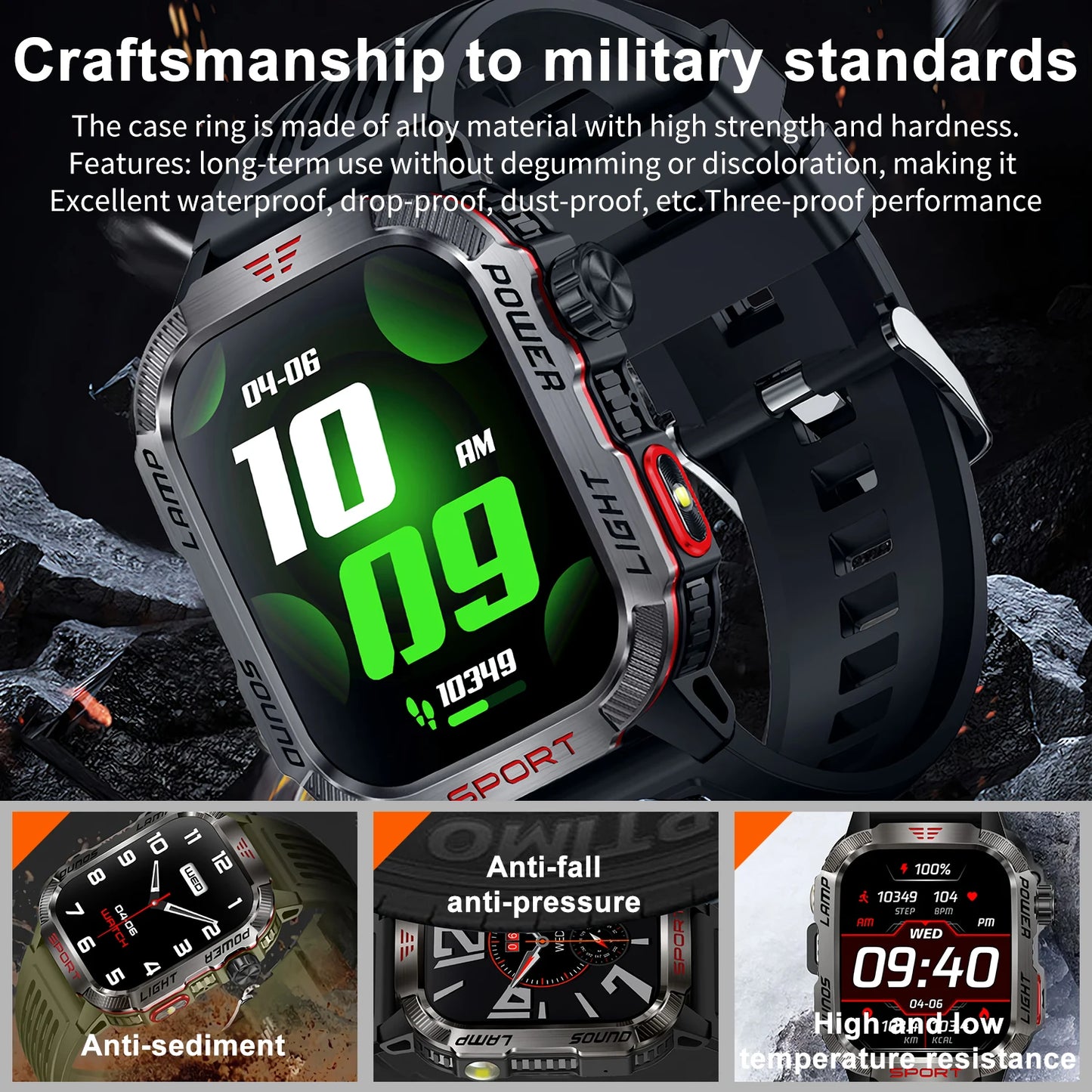 Men’s Waterproof Smartwatch