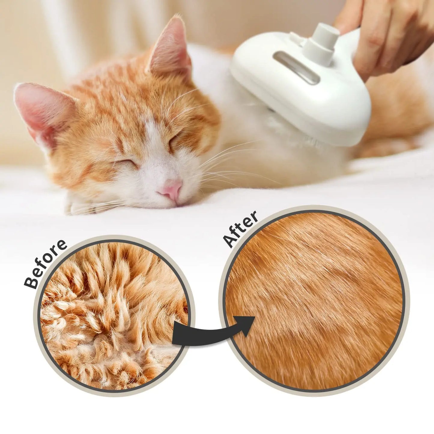 Pet Spray Grooming Comb